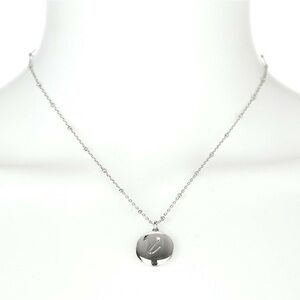 kate spade Silver letter H  Locket Necklace